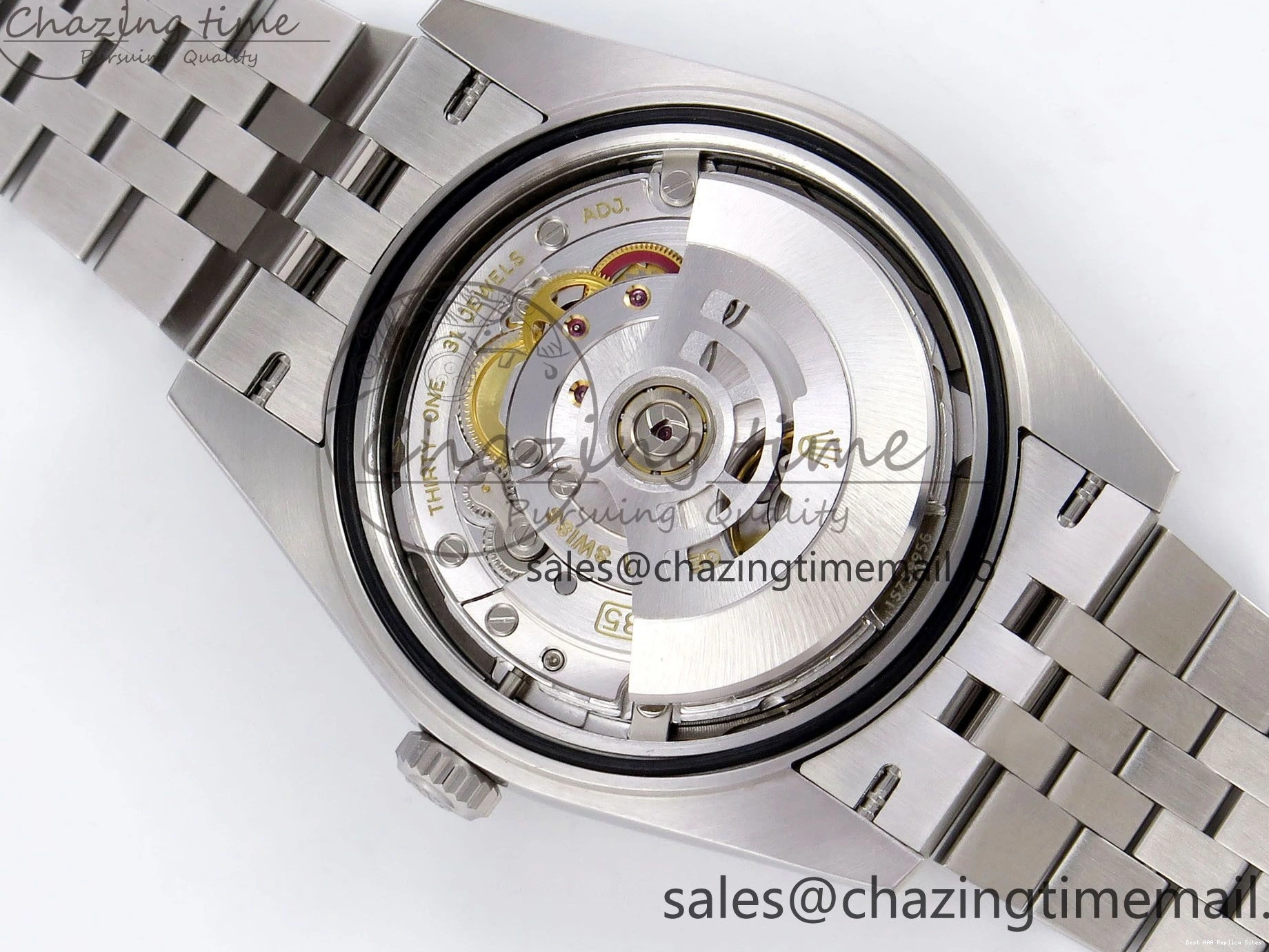 Best AAA Replica Sites 904L on VSF Dial DateJust FreshLook 1282 Edition 41 VS 126330 Green SS Jubilee Bracelet 1:1 Best 0115